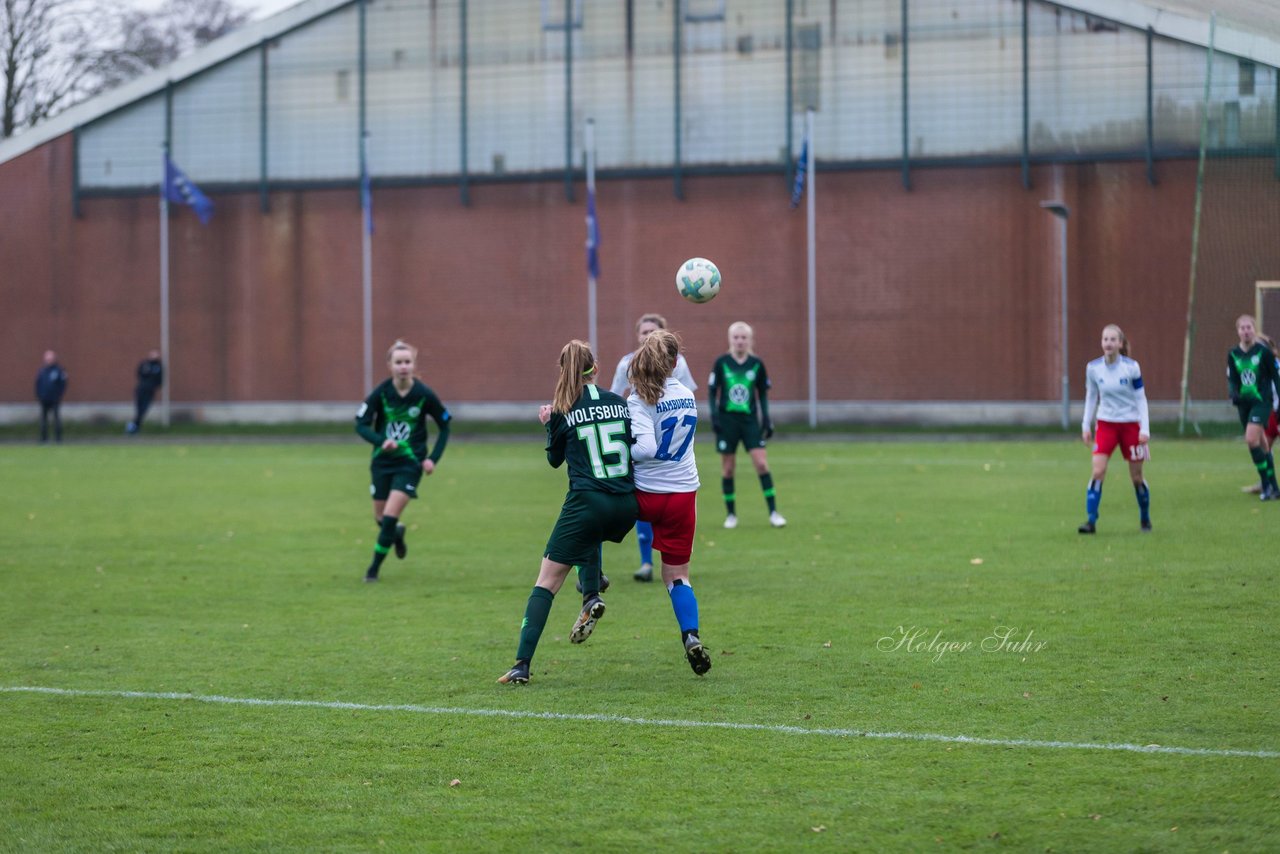 Bild 275 - B-Juniorinnen HSV - VfL Wolfsburg : Ergebnis: 2:1